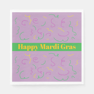 Mardi Gras Napkins