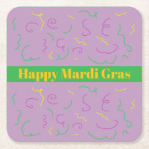 Mardi Gras Napkins