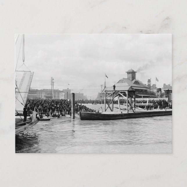 Mardi Gras, New Orleans: 1910 Postcard (Front)