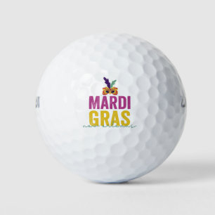 Mardi Gras New Orleans 2024 Carnival Gift  Golf Balls