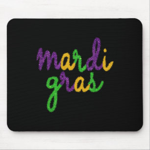 Mardi Gras New Orleans Carnival Fat Tuesday Women Mouse Pad