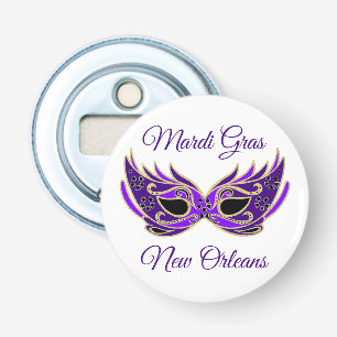 Mardi Gras New Orleans Mask Bottle Opener