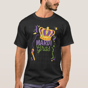 Mardi Gras New Orleans & Mobile King Queen Parade T-Shirt