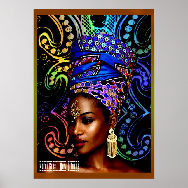 Mardi Gras | New Orleans Poster (Front)