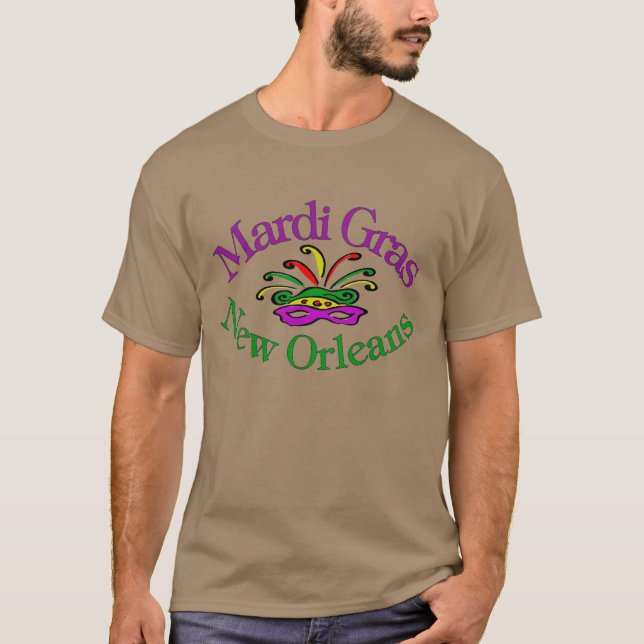 Mardi Gras New Orleans T-Shirt (Front)