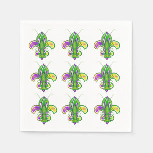 Mardi Gras Paper Napkin
