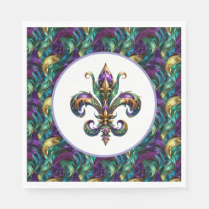 Mardi Gras Paper Napkin