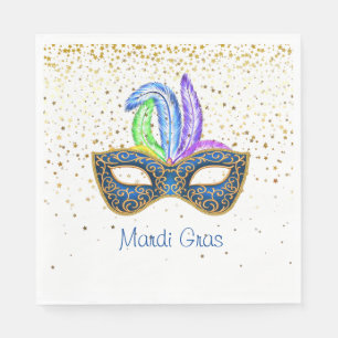 Mardi Gras Paper Napkins