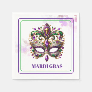 Mardi Gras Paper Napkins