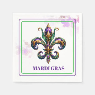 Mardi Gras Paper Napkins