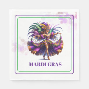 Mardi Gras Paper Napkins