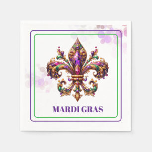Mardi Gras Paper Napkins