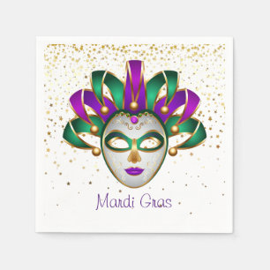 Mardi Gras Paper Napkins