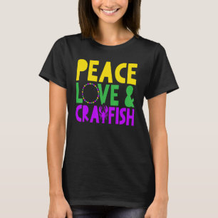 Mardi Gras Parade Crawfish Lover Crayfish Lobster_ T-Shirt