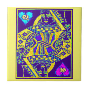 Mardi Gras Parade Queen by Sharles Tile