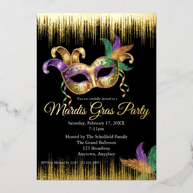 Mardi Gras Party (Front)