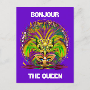 Mardi Gras Party Combo Pack Pick from 3 designs Invitation Postcard