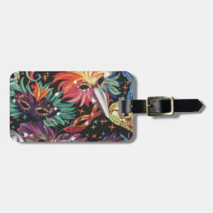 Mardi Gras Party Luggage Tag