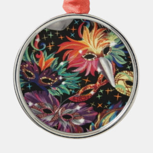 Mardi Gras Party Metal Tree Decoration