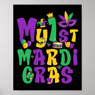 Mardi Gras Party My First Mardi Gras Outfit For Bo Poster