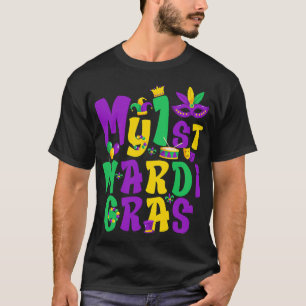 Mardi Gras Party My First Mardi Gras Outfit For Bo T-Shirt