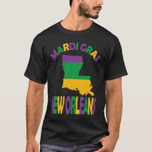 Mardi Gras Party New Orleans Louisiana T-Shirt