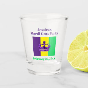 Mardi Gras Party New Orleans Nola Shot Glass