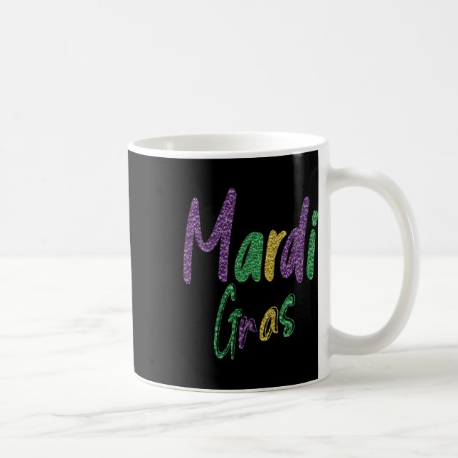 Mardi Gras Party Shirt  Coffee Mug (Right)