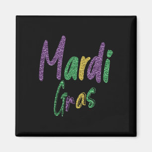 Mardi Gras Party Shirt Magnet