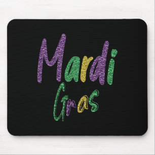 Mardi Gras Party Shirt Mouse Pad
