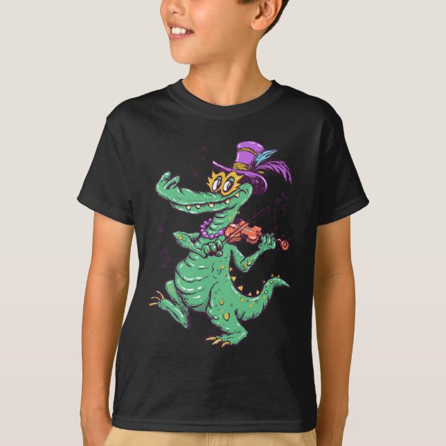 Mardi Gras Party Time 1  T-Shirt (Front)