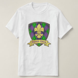 Mardi Gras Pattern mardi-gras T-Shirt