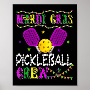 Mardi Gras Picklell Crew Equipment Player Parades Poster