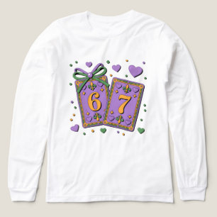 Mardi Gras Playing Cards Six Seven Deck Tri-Blend Shirt