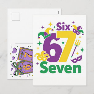 Mardi Gras Playing Cards Six Seven Deck Trucker 