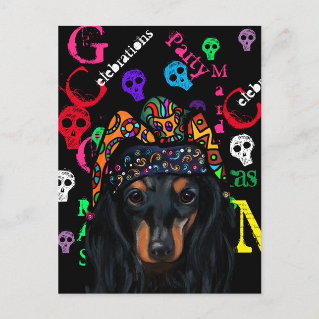 Mardi GRAS        Postcard (Front)