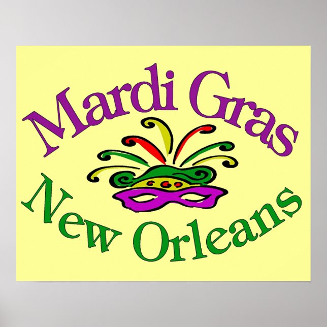 Mardi Gras Poster (Front)