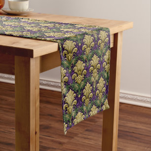 Mardi Gras Print Long Table Runner