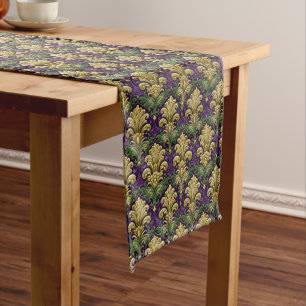 Mardi Gras Print Medium Table Runner