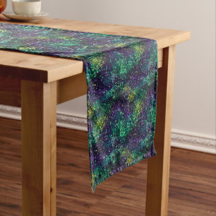 Mardi Gras Print Medium Table Runner