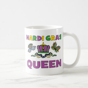 Mardi Gras Queen Coffee Mug