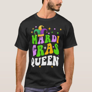 Mardi Gras Queen Family Party New Orleans Carnival T-Shirt
