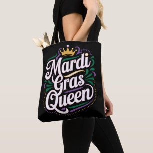 Mardi Gras Queen Tote Bag