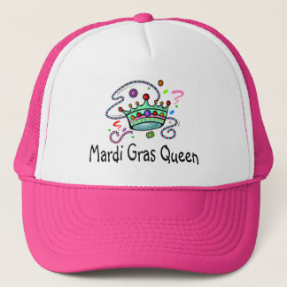 Mardi Gras Queen Trucker Hat
