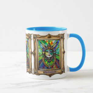 Mardi Gras Realm Portraits - The Priestess Mug