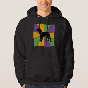 Mardi Gras Rottweiler Lover Rottweiler Dog Owner M Hoodie