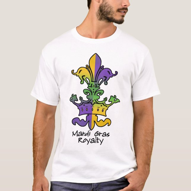 Mardi Gras Royalty T-Shirt (Front)