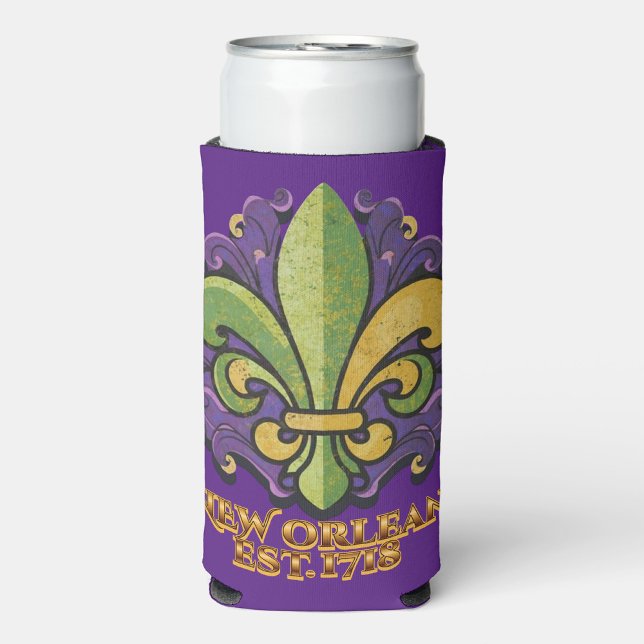 Mardi Gras Selzars Lovers  Seltzer Can Cooler (Creator Uploaded)