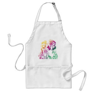 Mardi Gras Showgirls Standard Apron