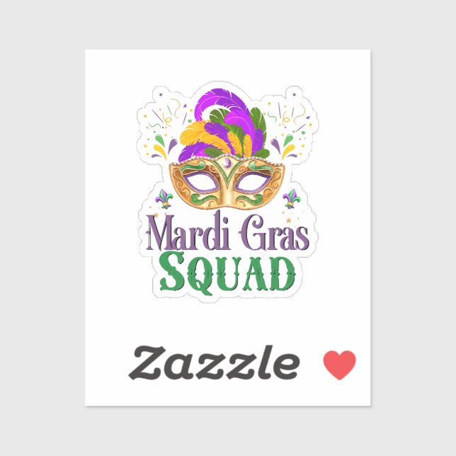 Mardi Gras Squad (Sheet)
